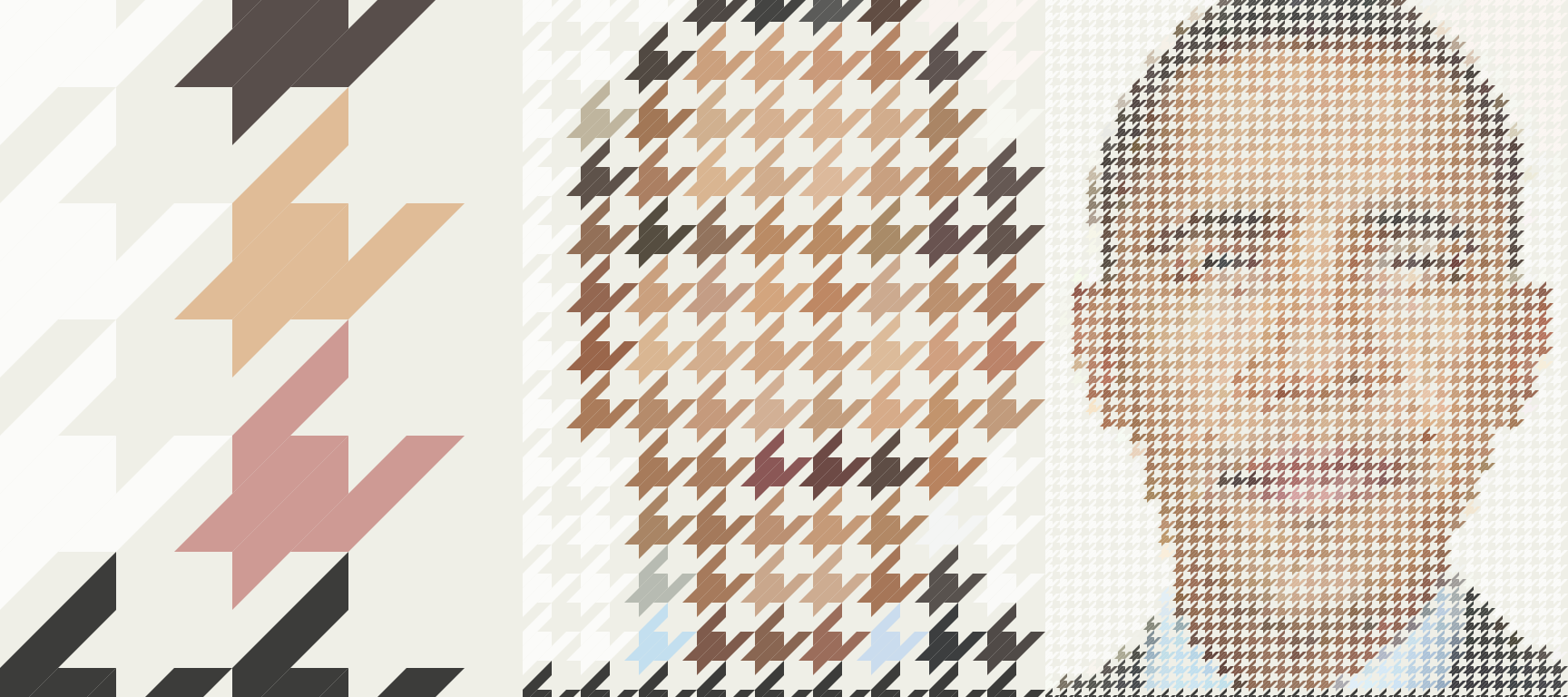 the telegraph, patterned imagery